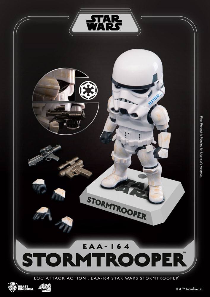 Star Wars Egg Attack Action Figure Stormtrooper 16cm - Action Figures - Beast Kingdom Toys - Hobby Figures UK