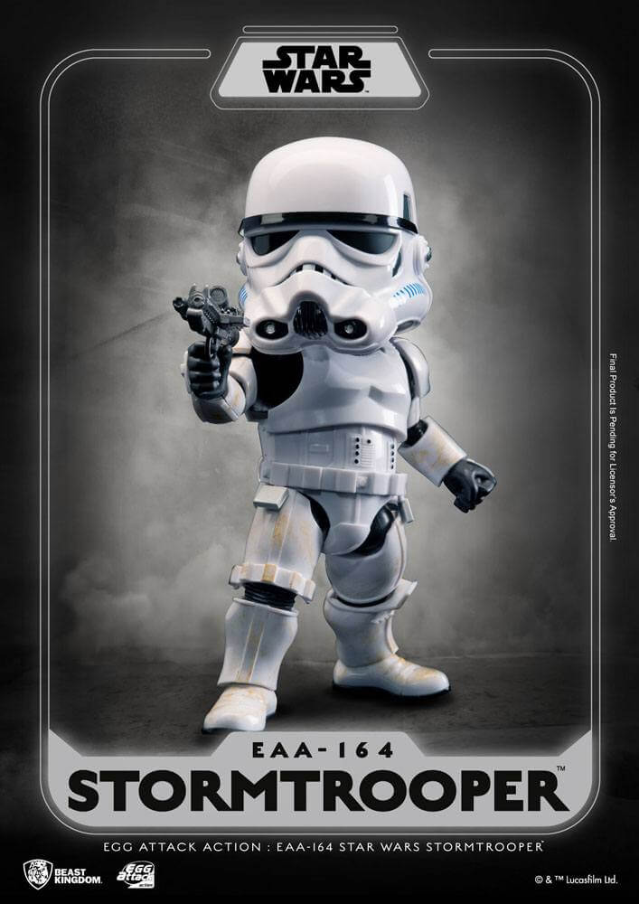 Star Wars Egg Attack Action Figure Stormtrooper 16cm - Action Figures - Beast Kingdom Toys - Hobby Figures UK