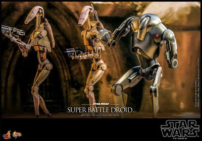 Star Wars: Episode II 1/6 Figure Super Battle Droid 32cm - Action Figures - Hot Toys - Hobby Figures UK