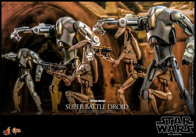 Star Wars: Episode II 1/6 Figure Super Battle Droid 32cm - Action Figures - Hot Toys - Hobby Figures UK