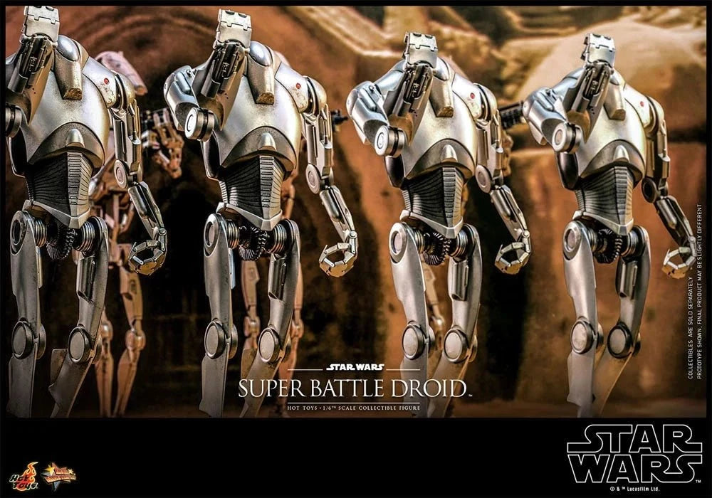 Star Wars: Episode II 1/6 Figure Super Battle Droid 32cm - Action Figures - Hot Toys - Hobby Figures UK