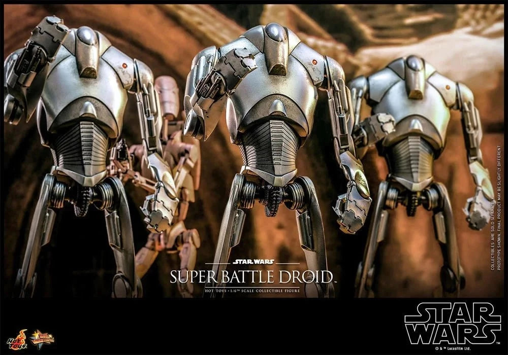 Star Wars: Episode II 1/6 Figure Super Battle Droid 32cm - Action Figures - Hot Toys - Hobby Figures UK