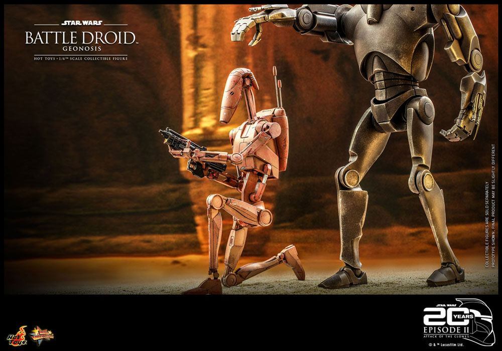 Star Wars: Episode II Action Figure 1/6 Battle Droid (Geonosis) 31cm - Action Figures - Hot Toys - Hobby Figures UK