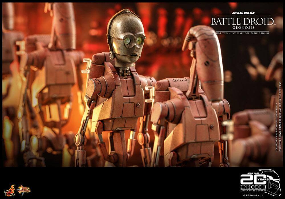 Star Wars: Episode II Action Figure 1/6 Battle Droid (Geonosis) 31cm - Action Figures - Hot Toys - Hobby Figures UK