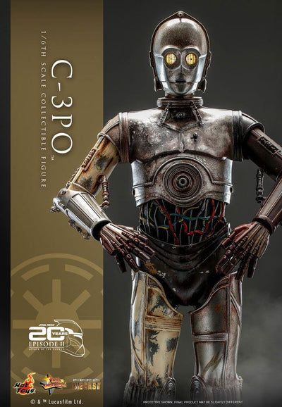 Star Wars: Episode II Action Figure 1/6 C-3PO 29cm - Action Figures - Hot Toys - Hobby Figures UK