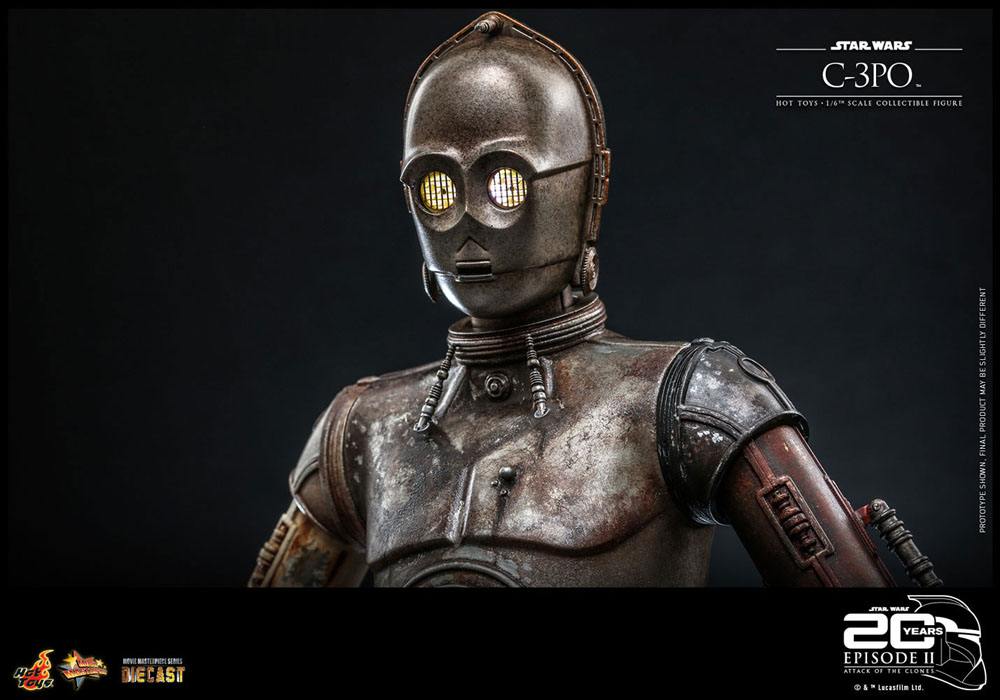 Star Wars: Episode II Action Figure 1/6 C-3PO 29cm - Action Figures - Hot Toys - Hobby Figures UK