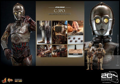 Star Wars: Episode II Action Figure 1/6 C-3PO 29cm - Action Figures - Hot Toys - Hobby Figures UK