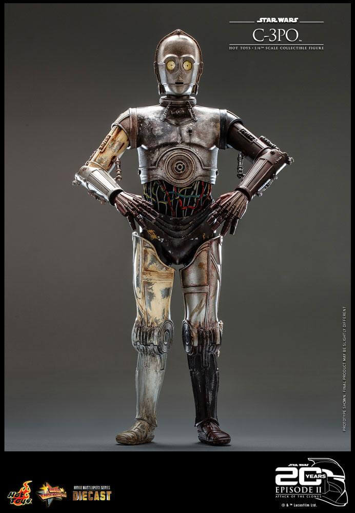 Star Wars: Episode II Action Figure 1/6 C-3PO 29cm - Action Figures - Hot Toys - Hobby Figures UK