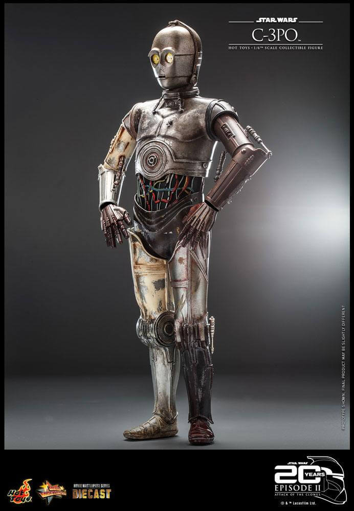 Star Wars: Episode II Action Figure 1/6 C-3PO 29cm - Action Figures - Hot Toys - Hobby Figures UK