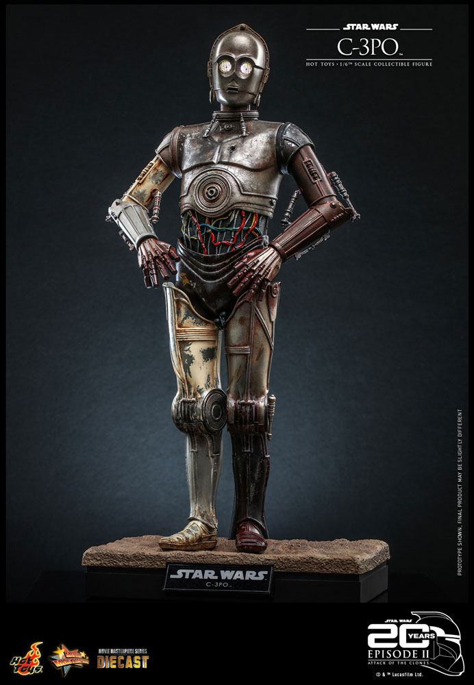 Star Wars: Episode II Action Figure 1/6 C-3PO 29cm - Action Figures - Hot Toys - Hobby Figures UK
