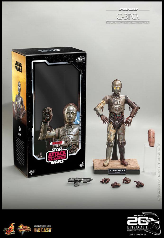 Star Wars: Episode II Action Figure 1/6 C-3PO 29cm - Action Figures - Hot Toys - Hobby Figures UK