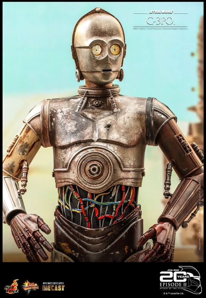 Star Wars: Episode II Action Figure 1/6 C-3PO 29cm - Action Figures - Hot Toys - Hobby Figures UK