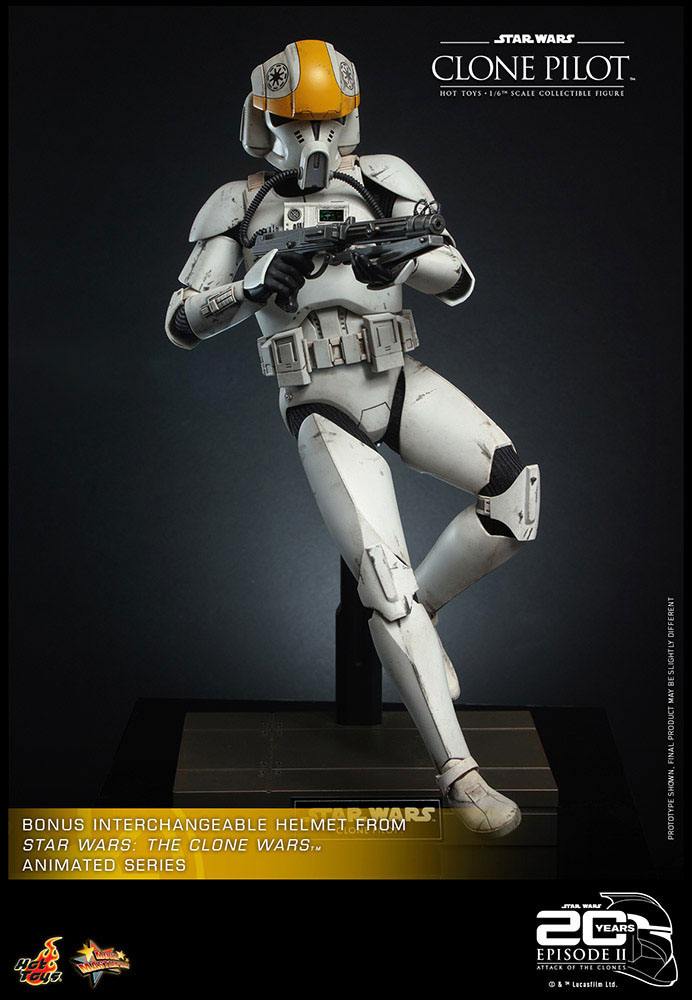 Star Wars: Episode II Action Figure 1/6 Clone Pilot 30cm - Action Figures - Hot Toys - Hobby Figures UK