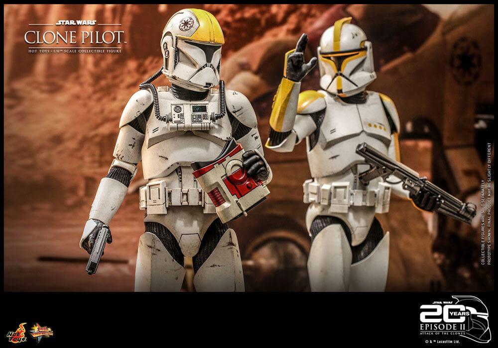 Star Wars: Episode II Action Figure 1/6 Clone Pilot 30cm - Action Figures - Hot Toys - Hobby Figures UK