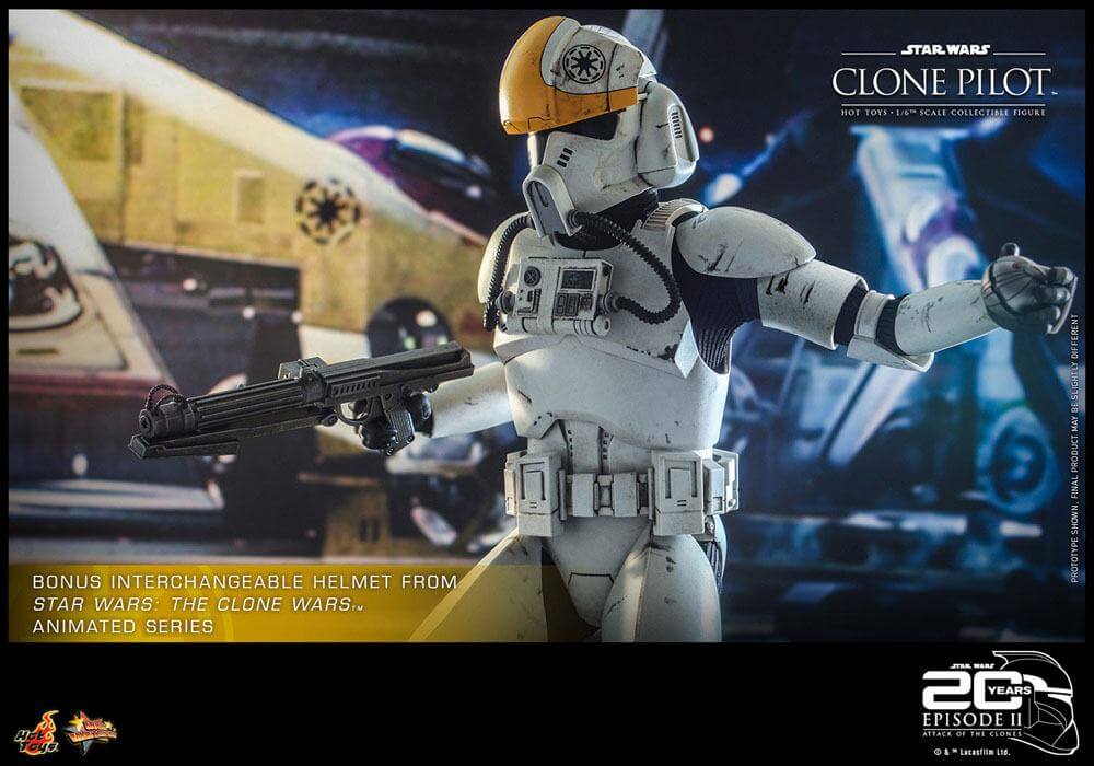 Star Wars: Episode II Action Figure 1/6 Clone Pilot 30cm - Action Figures - Hot Toys - Hobby Figures UK