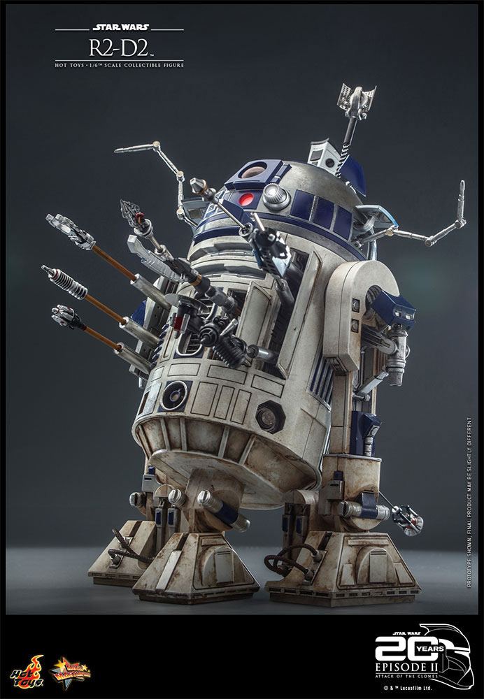 Star Wars: Episode II Action Figure 1/6 R2-D2 18cm – Hobby Figures