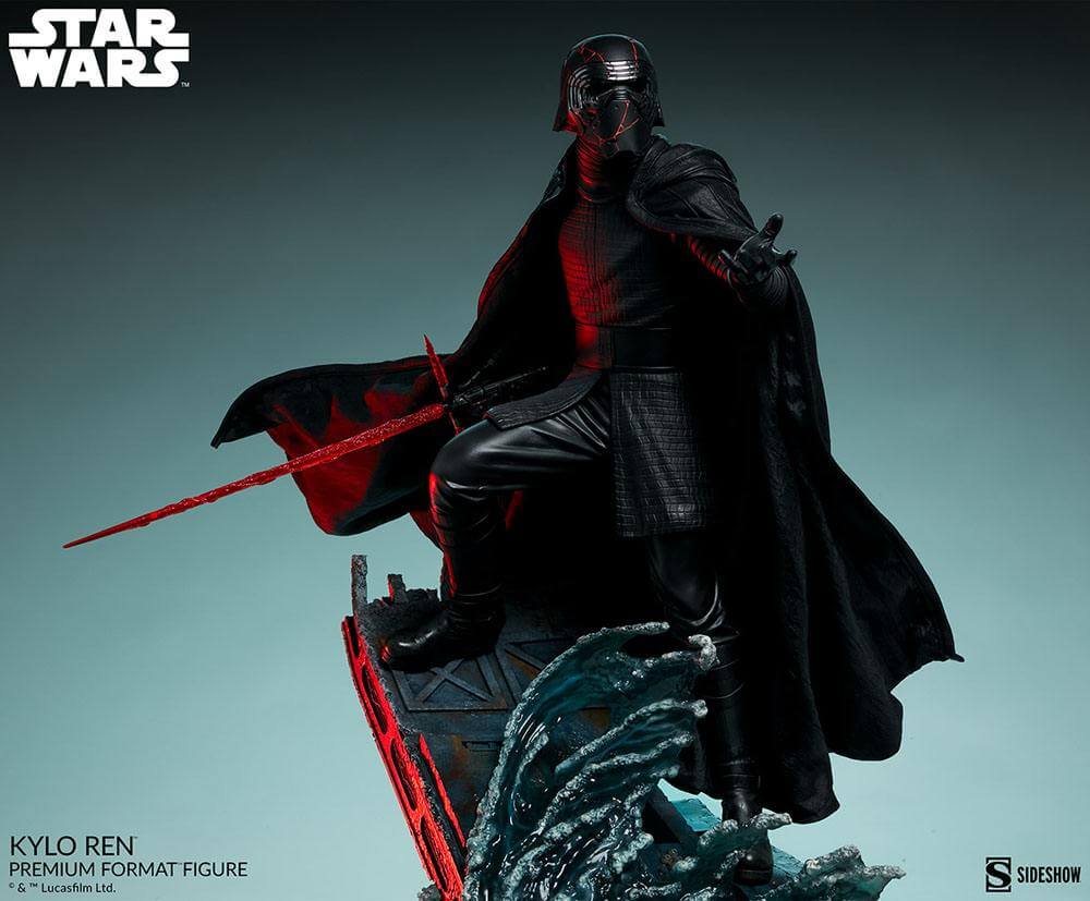 Star Wars Episode IX Premium Format Figure Kylo Ren 55cm - Scale Statue - Sideshow Collectibles - Hobby Figures UK