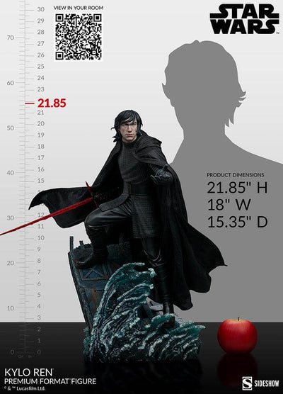 Star Wars Episode IX Premium Format Figure Kylo Ren 55cm - Scale Statue - Sideshow Collectibles - Hobby Figures UK