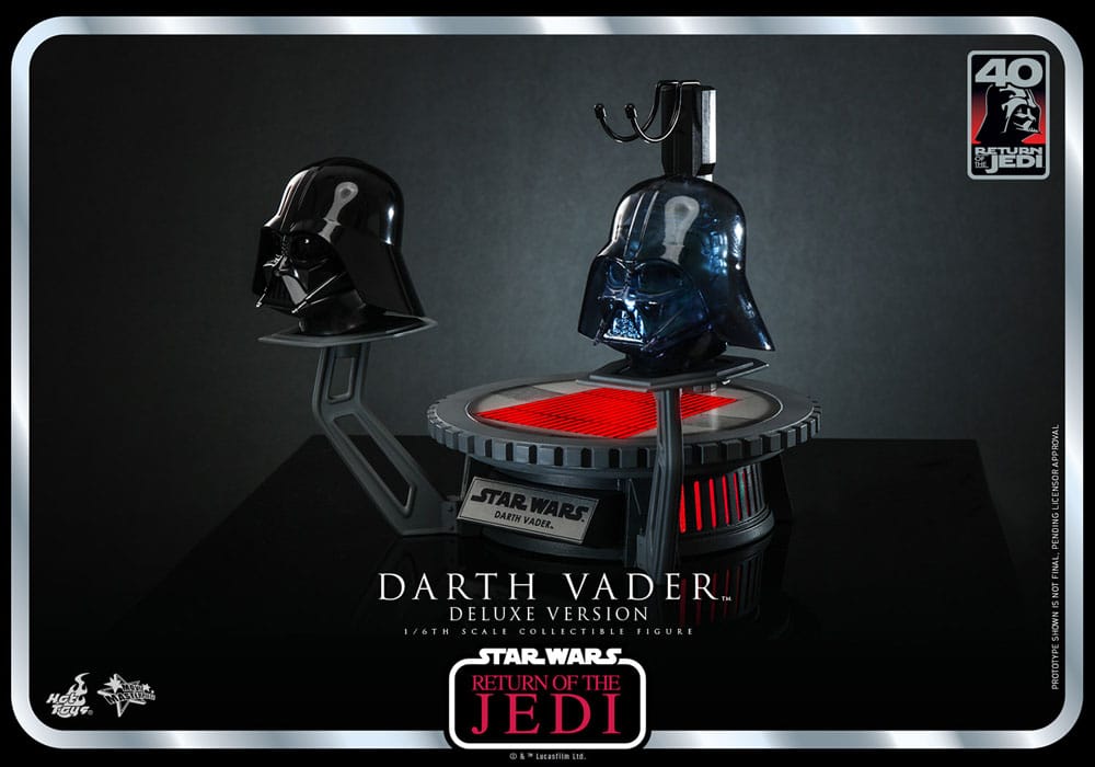 Star Wars: Episode VI 40th Anniversary Action Figure 1/6 Darth Vader Deluxe Version 35cm - Action Figures - Hot Toys - Hobby Figures UK