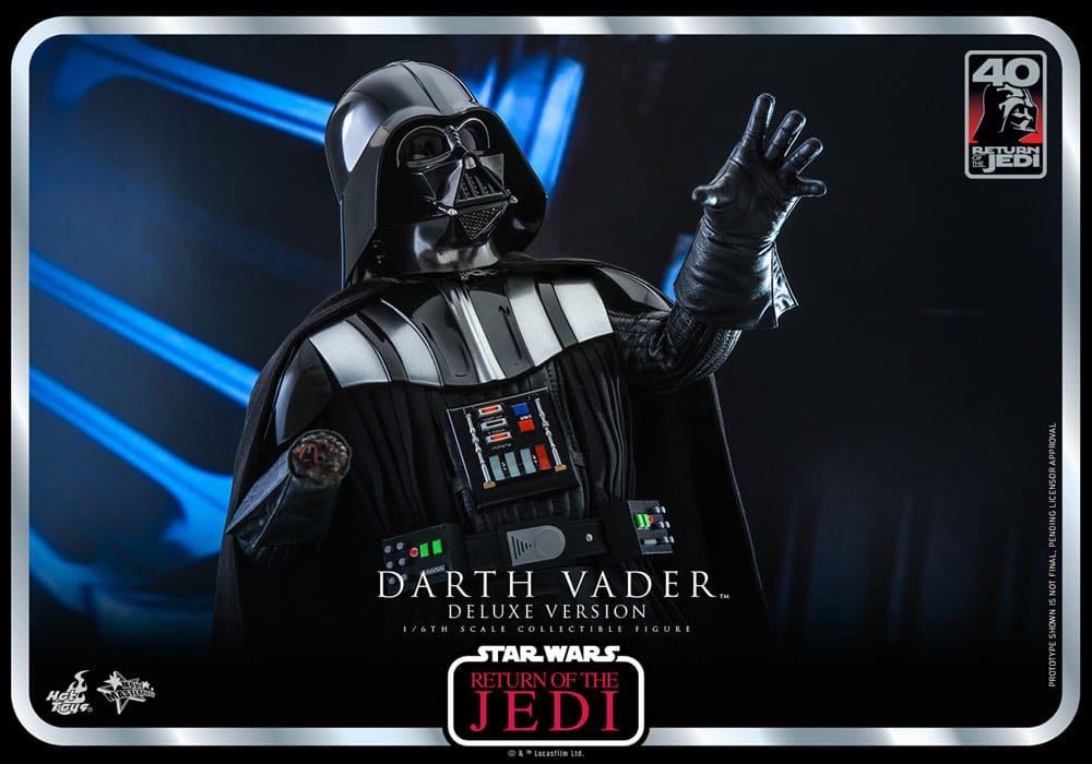 Star Wars: Episode VI 40th Anniversary Action Figure 1/6 Darth Vader Deluxe Version 35cm - Action Figures - Hot Toys - Hobby Figures UK