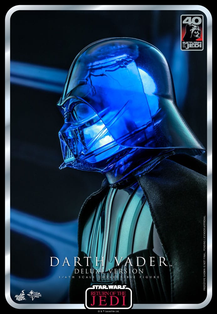 Star Wars: Episode VI 40th Anniversary Action Figure 1/6 Darth Vader Deluxe Version 35cm - Action Figures - Hot Toys - Hobby Figures UK