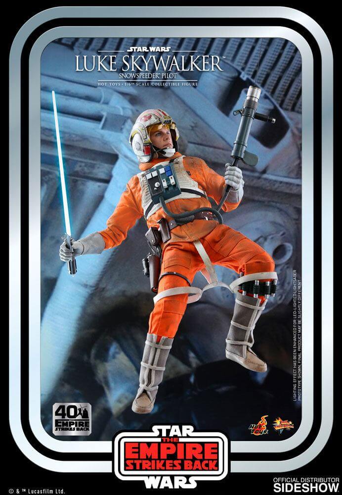 Star Wars Episode V Movie Masterpiece Action Figure 1/6 Luke Skywalker (Snowspeeder Pilot) 28cm - Action Figures - Hot Toys - Hobby Figures UK