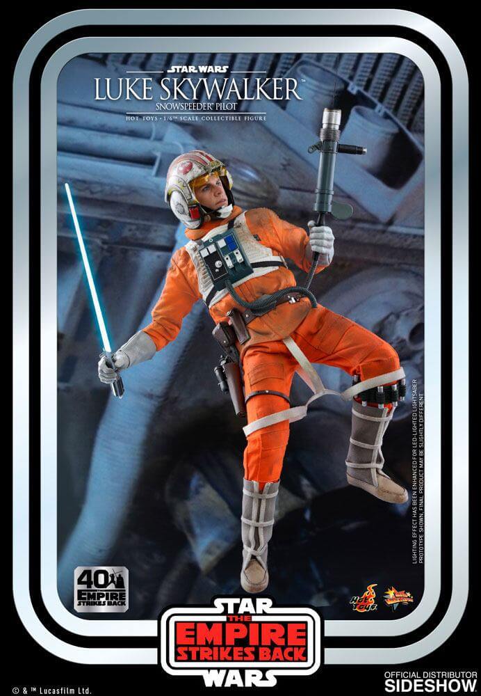 Star Wars Episode V Movie Masterpiece Action Figure 1/6 Luke Skywalker (Snowspeeder Pilot) 28cm - Action Figures - Hot Toys - Hobby Figures UK