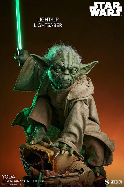Star Wars Legendary Scale Statue 1/2 Yoda 51cm - Scale Statue - Sideshow Collectibles - Hobby Figures UK