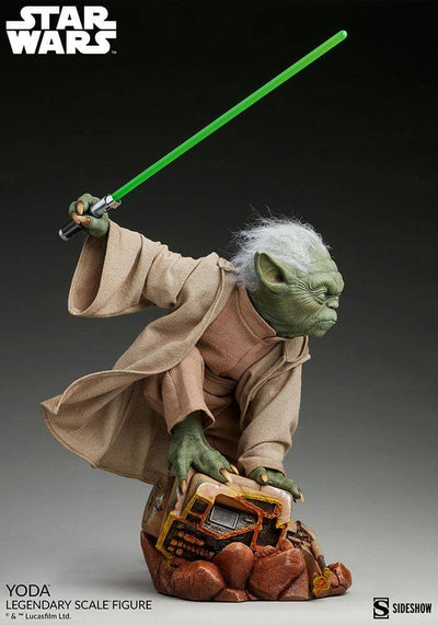 Star Wars Legendary Scale Statue 1/2 Yoda 51cm - Scale Statue - Sideshow Collectibles - Hobby Figures UK