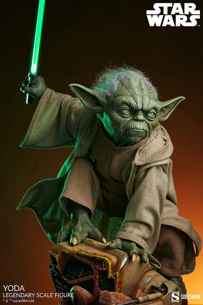 Star Wars Legendary Scale Statue 1/2 Yoda 51cm - Scale Statue - Sideshow Collectibles - Hobby Figures UK