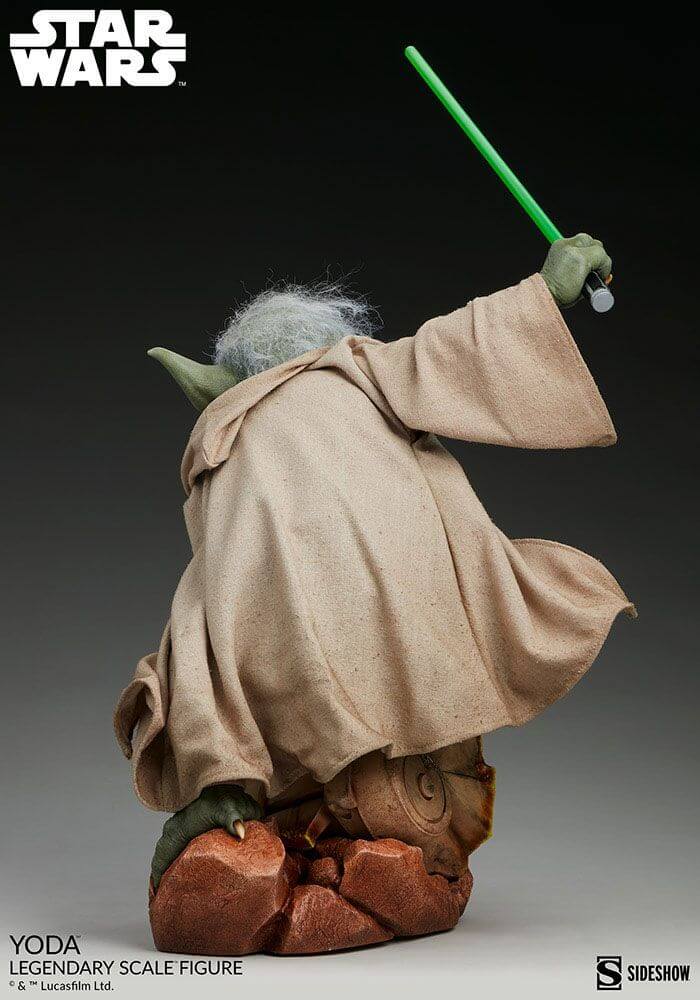 Star Wars Legendary Scale Statue 1/2 Yoda 51cm - Scale Statue - Sideshow Collectibles - Hobby Figures UK