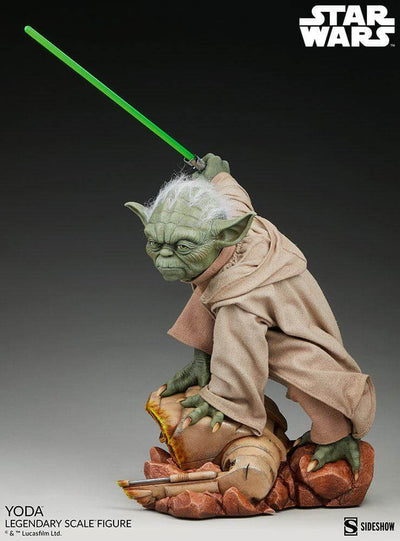 Star Wars Legendary Scale Statue 1/2 Yoda 51cm - Scale Statue - Sideshow Collectibles - Hobby Figures UK