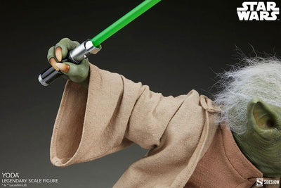 Star Wars Legendary Scale Statue 1/2 Yoda 51cm - Scale Statue - Sideshow Collectibles - Hobby Figures UK
