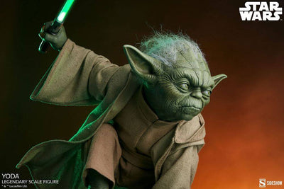 Star Wars Legendary Scale Statue 1/2 Yoda 51cm - Scale Statue - Sideshow Collectibles - Hobby Figures UK