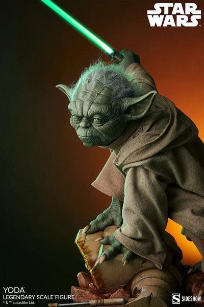 Star Wars Legendary Scale Statue 1/2 Yoda 51cm - Scale Statue - Sideshow Collectibles - Hobby Figures UK