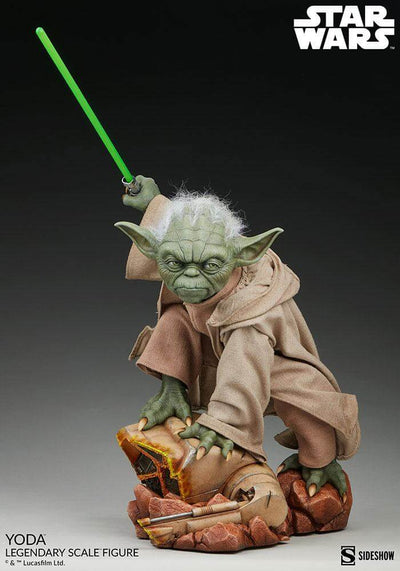 Star Wars Legendary Scale Statue 1/2 Yoda 51cm - Scale Statue - Sideshow Collectibles - Hobby Figures UK