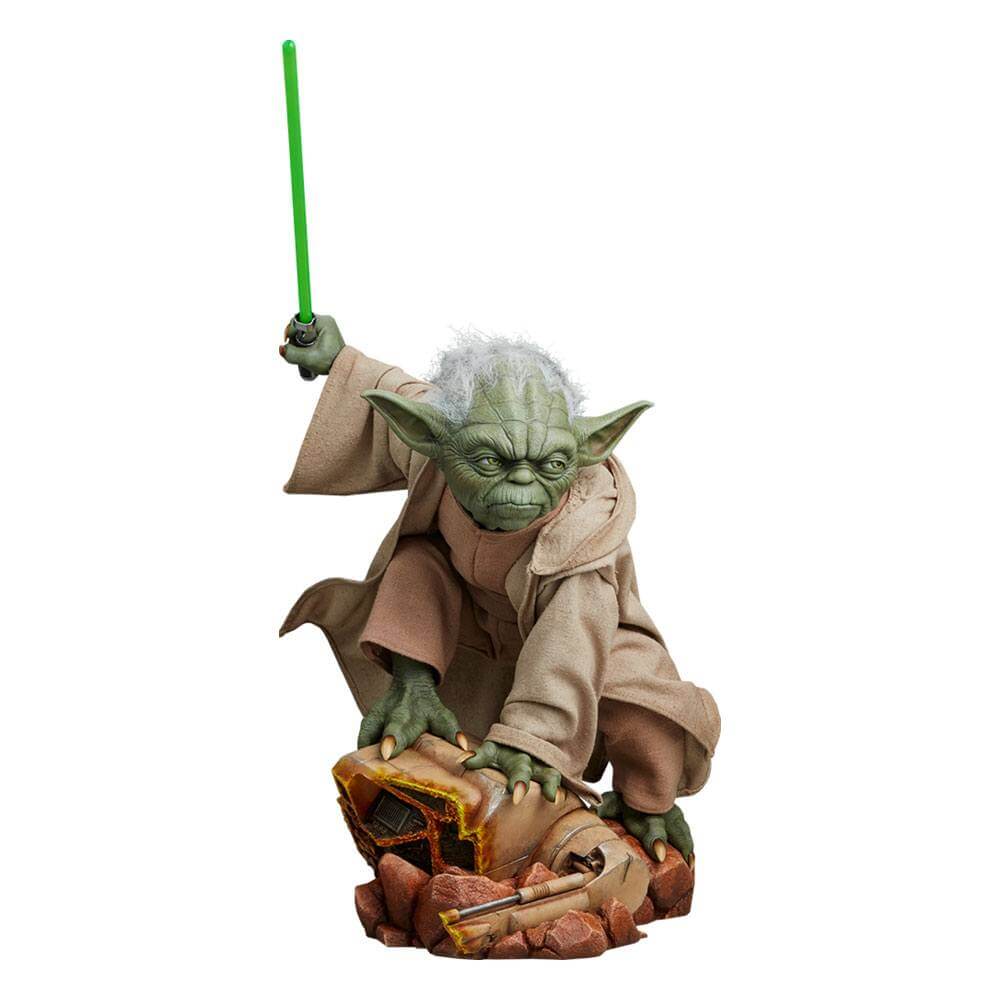 Star Wars Legendary Scale Statue 1/2 Yoda 51cm - Scale Statue - Sideshow Collectibles - Hobby Figures UK