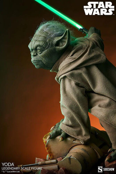 Star Wars Legendary Scale Statue 1/2 Yoda 51cm - Scale Statue - Sideshow Collectibles - Hobby Figures UK