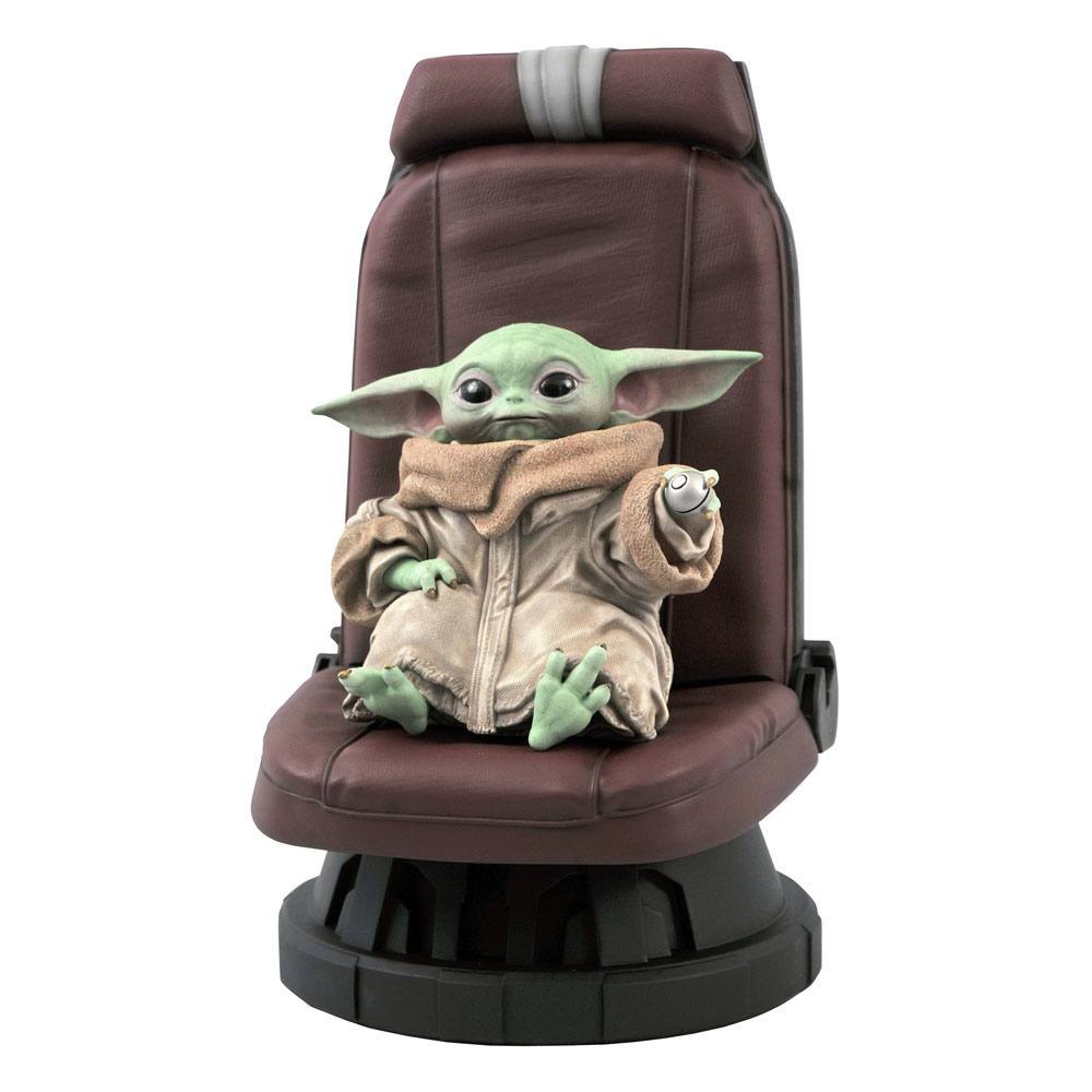 Star Wars The Mandalorian Premier Collection 1/2 The Child in Chair 30cm