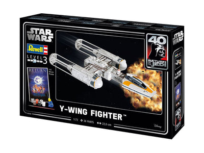 Star Wars Model Kit Gift Set Y-wing Fighter - Model Kit - Revell - Hobby Figures UK