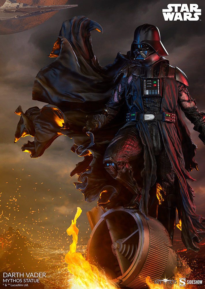 Star Wars Mythos Statue Darth Vader 63cm - Scale Statue - Sideshow Collectibles - Hobby Figures UK