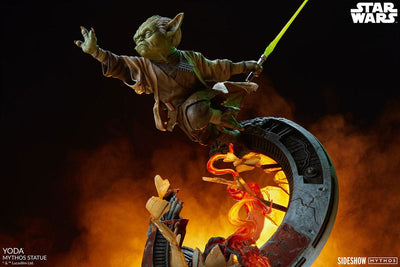 Star Wars Mythos Statue Yoda 43cm - Scale Statue - Sideshow Collectibles - Hobby Figures UK