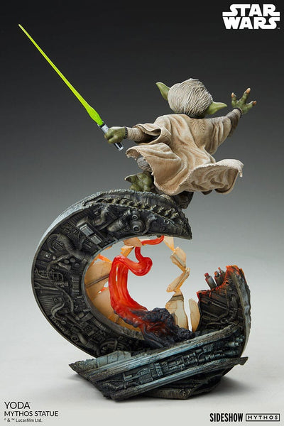 Star Wars Mythos Statue Yoda 43cm - Scale Statue - Sideshow Collectibles - Hobby Figures UK