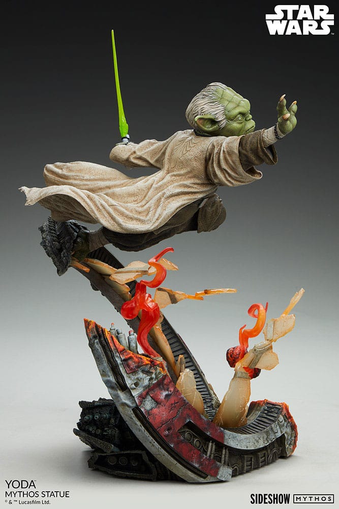 Star Wars Mythos Statue Yoda 43cm - Scale Statue - Sideshow Collectibles - Hobby Figures UK