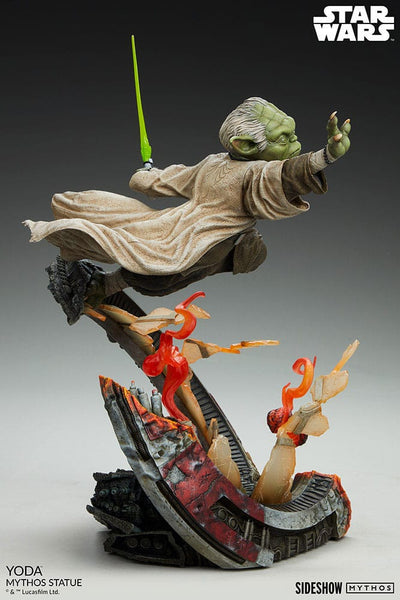 Star Wars Mythos Statue Yoda 43cm - Scale Statue - Sideshow Collectibles - Hobby Figures UK