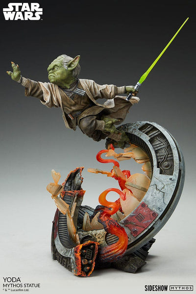 Star Wars Mythos Statue Yoda 43cm - Scale Statue - Sideshow Collectibles - Hobby Figures UK