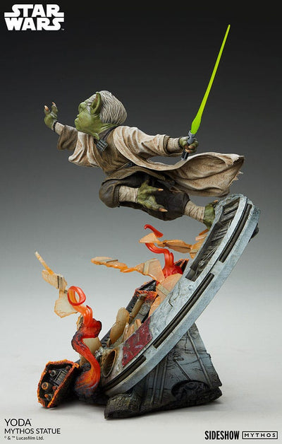 Star Wars Mythos Statue Yoda 43cm - Scale Statue - Sideshow Collectibles - Hobby Figures UK