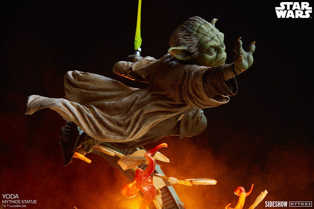 Star Wars Mythos Statue Yoda 43cm - Scale Statue - Sideshow Collectibles - Hobby Figures UK