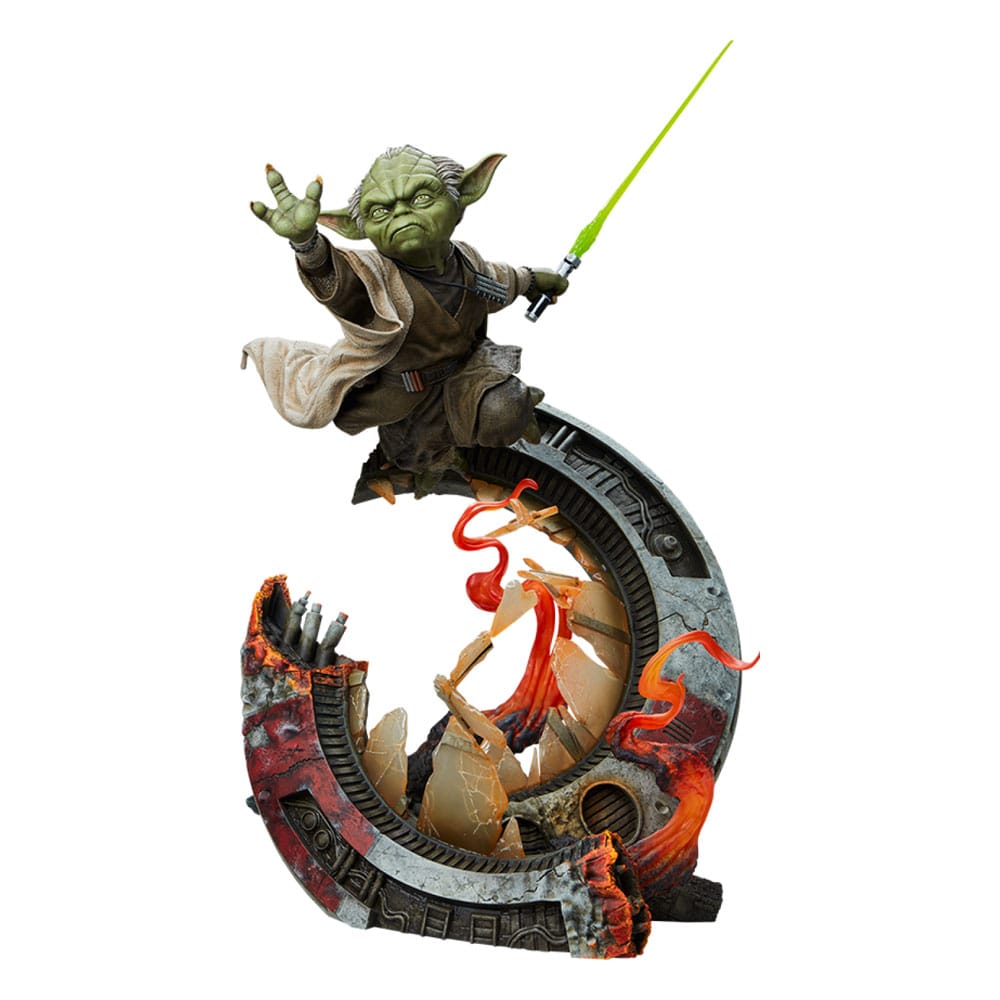 Star Wars Mythos Statue Yoda 43cm - Scale Statue - Sideshow Collectibles - Hobby Figures UK
