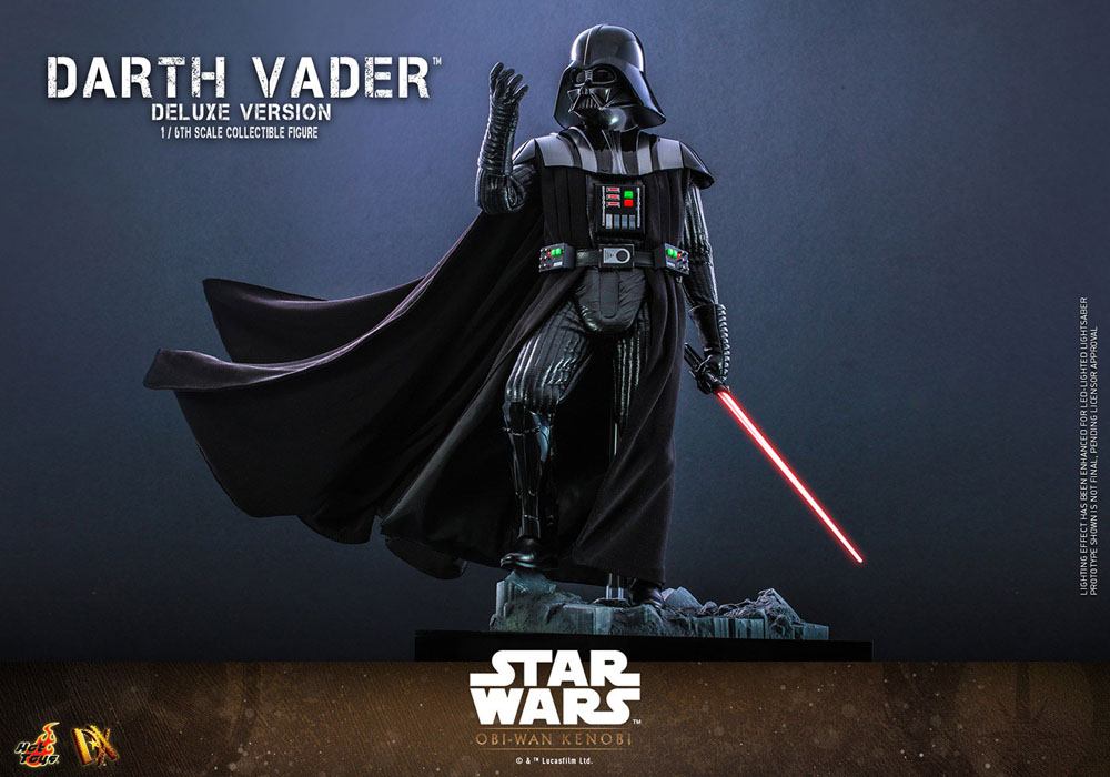 Star Wars: Obi-Wan Kenobi Action Figure 1/6 Darth Vader Deluxe Version 35cm - Action Figures - Hot Toys - Hobby Figures UK